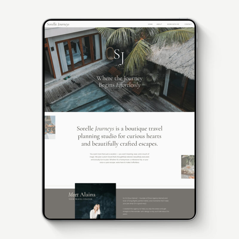 Sorelle One Page MicroSite